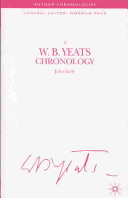 A W.B. Yeats chronology /