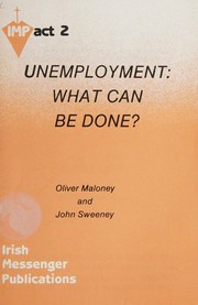 Unemployment : what can be done? /