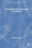 Innovations and challenges in grammar /