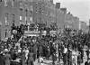 [Funeral procession of O'Donovan Rossa, showing whole length of Ormond Quay, crowds]