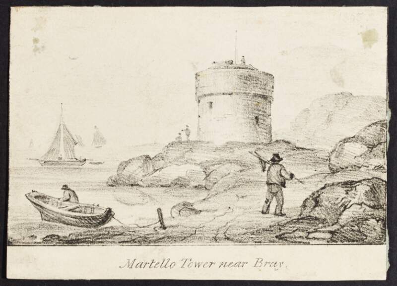 Martello tower near Bray