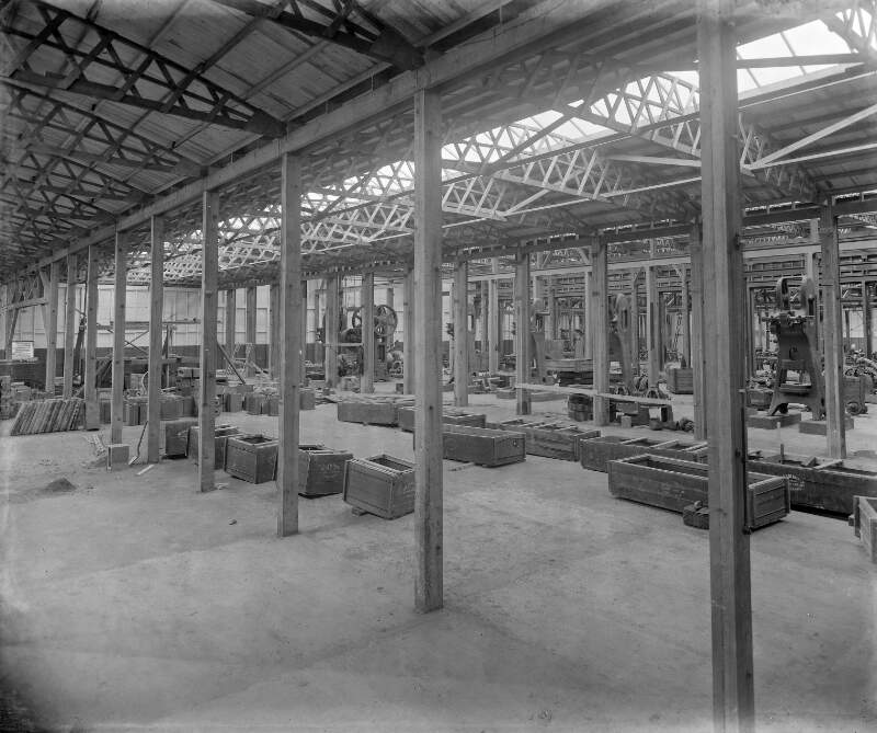 [Munition factory, Waterford, interior]