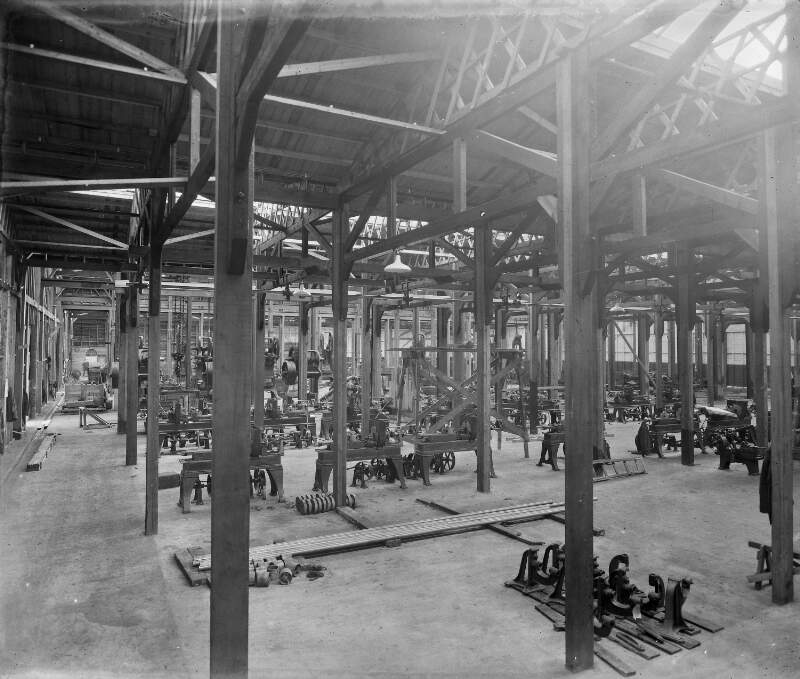 [Munition factory, Waterford, interior]
