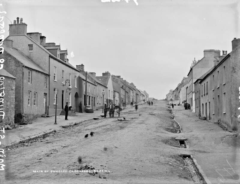Main St. Dungloe [i.e. Dunglow] Co. Donegal