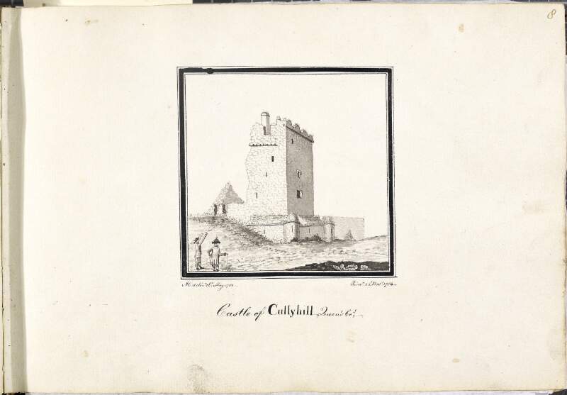Castle of Cullyhill, Queen's Co.y [Cullohill, Co. Laois]