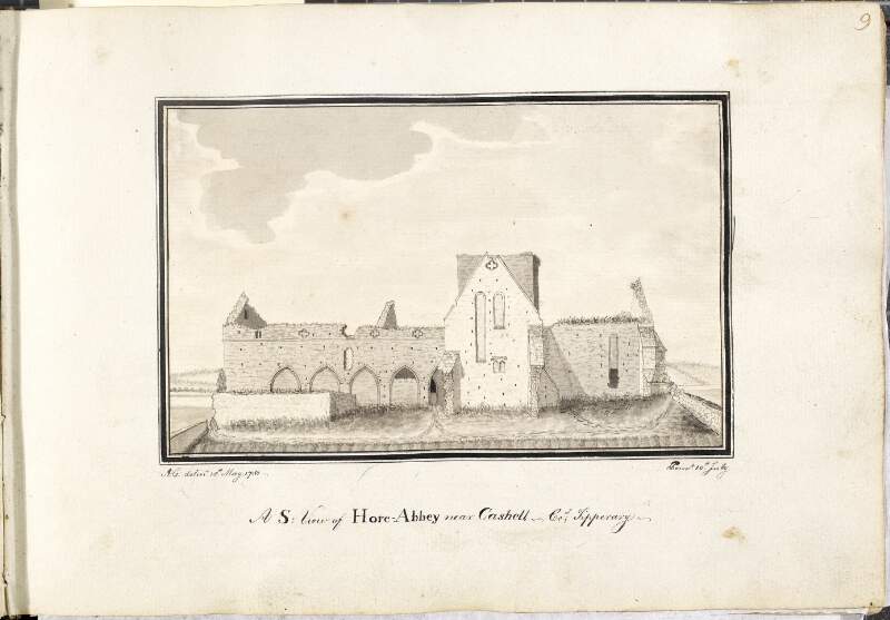 A S: View of Hore-Abbey near Cashell, Co.y Tipperary