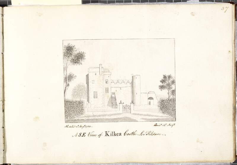 A SE View of Kilkea Castle, Co.y Kildare
