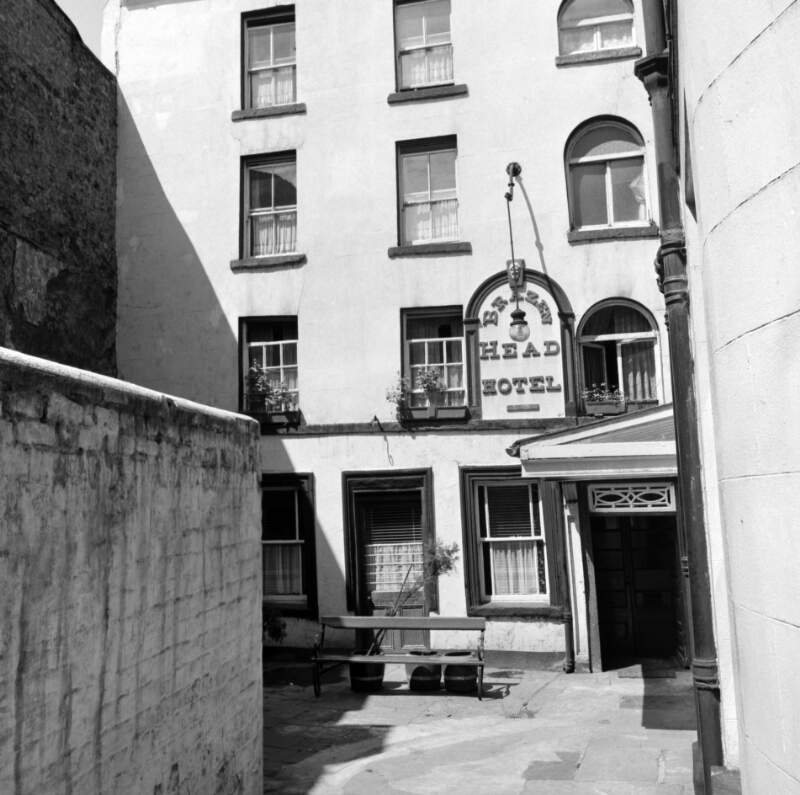 [Brazen Head Hotel and courtyard, Bridge Street, Dublin]
