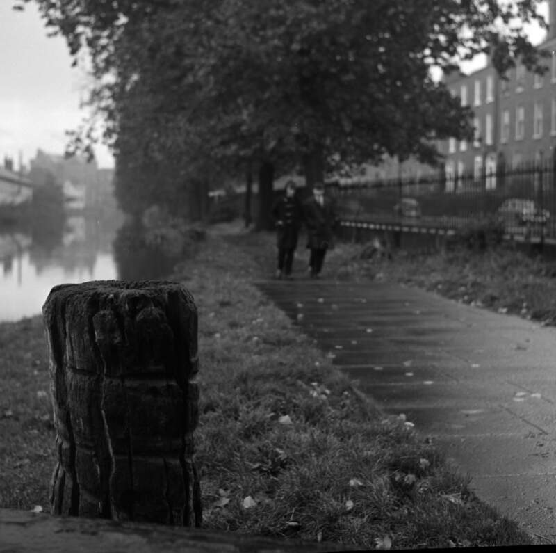 [Old mooring post, Grand Canal, Dublin]