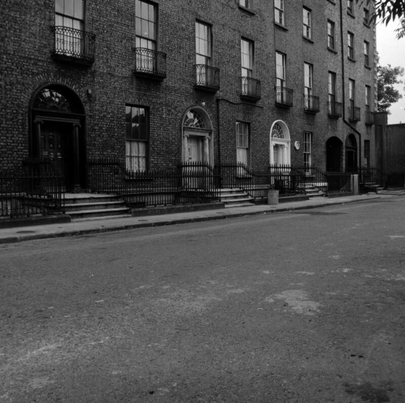 [Row of houses, Ely Place, Dublin]