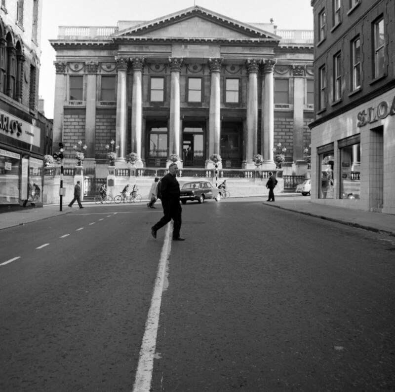 [View of City Hall from Parliament Street, Dublin]