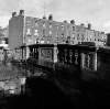 [Huband Bridge with row of houses in background, Percy Place, Dublin]
