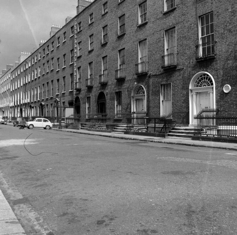 [Ely Place showing George Moore's home, Dublin]