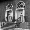 [Two Georgian doorways, Upper Leeson Street, Dublin]