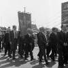 [Group of men, Corpus Christi procession, Church Street area, Dublin]