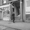 [Man standing at entrance to Derby Square, Werburgh Street, Dublin]