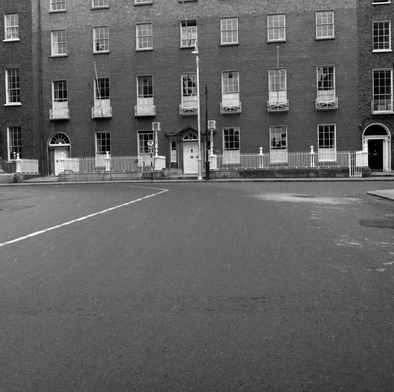 [Row of houses, Ely Place, Dublin]