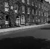[Ivy covered houses, Lower Baggot Street, Dublin]