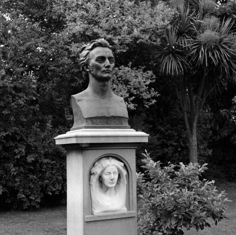 [James Clarence Mangan bust, St. Stephen's Green, Dublin]