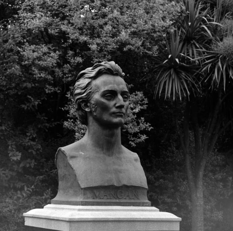 [James Clarence Mangan bust, St. Stephen's Green, Dublin]