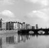 [View of Liffey includes Upper Ormond Quay and Grattan Bridge, Dublin]