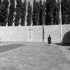 [People viewing `Proclamation', Easter Rising Memorial, Arbour Hill, Dublin]