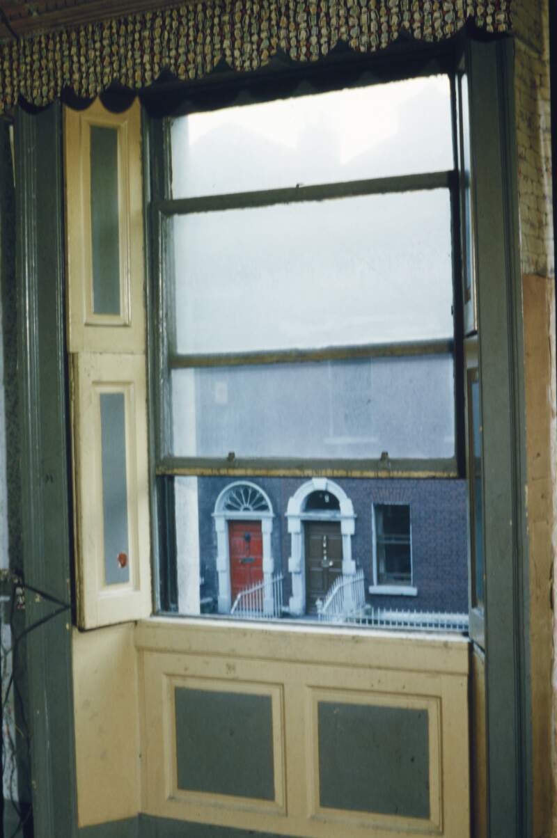 [View from Molly Bloom's room, No. 7 Eccles Street, Dublin]
