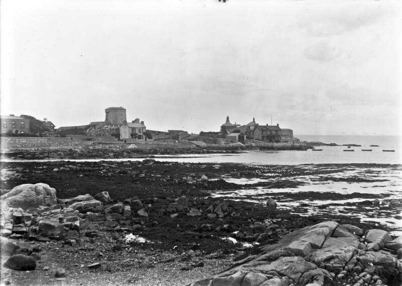 [Sandycove Point with a view of Martello tower in the background, Co. Dublin]