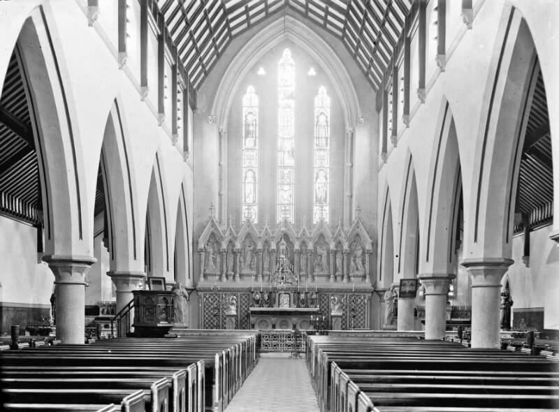 [St. Cora's Church, Kilcock, Co. Kildare, interior]