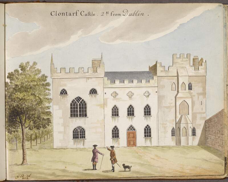 Clontarf Castle. 2 M: from Dublin