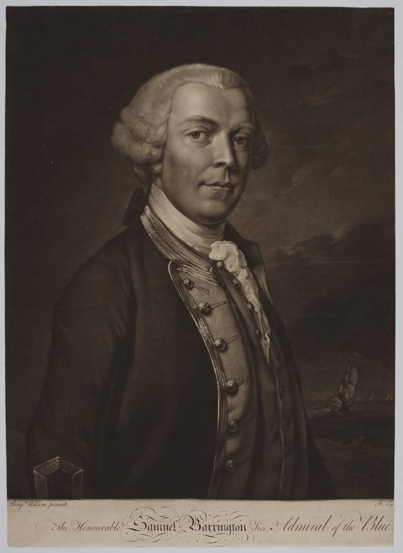 The Honourable Samuel Barrington, Vice Admiral of the Blue.