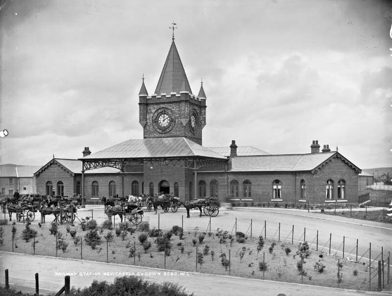 Railway station, Newcastle, Co. Down
