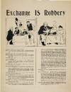 Exchange is robbery [handbill in the form of a dialogue advocating economic self-sufficiency].
