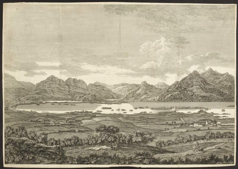 [A View of the Lake of Killarney from the Park of the Right Honourable Lord Viscount Kenmare].