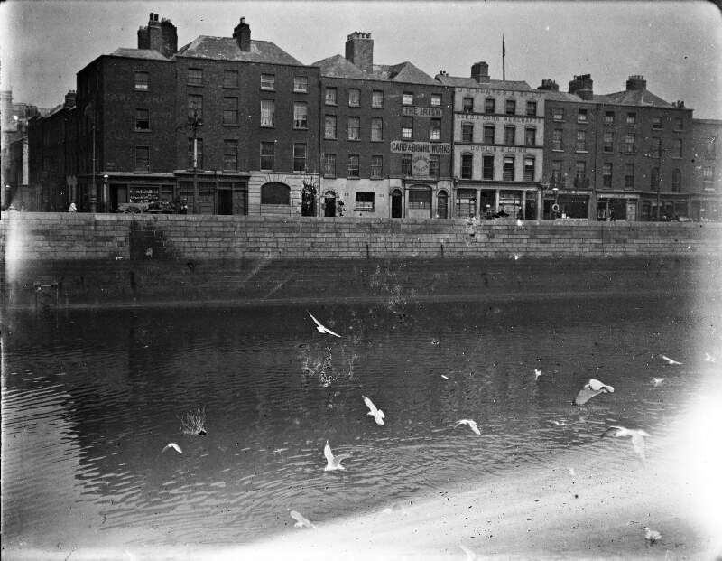 [View of the River Liffey and Ormond Quay, Lower, taken from south quays]