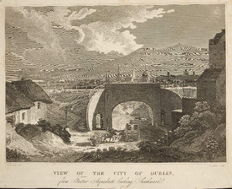 View of the City of Dublin, from Foster Aqueduct looking Southward.