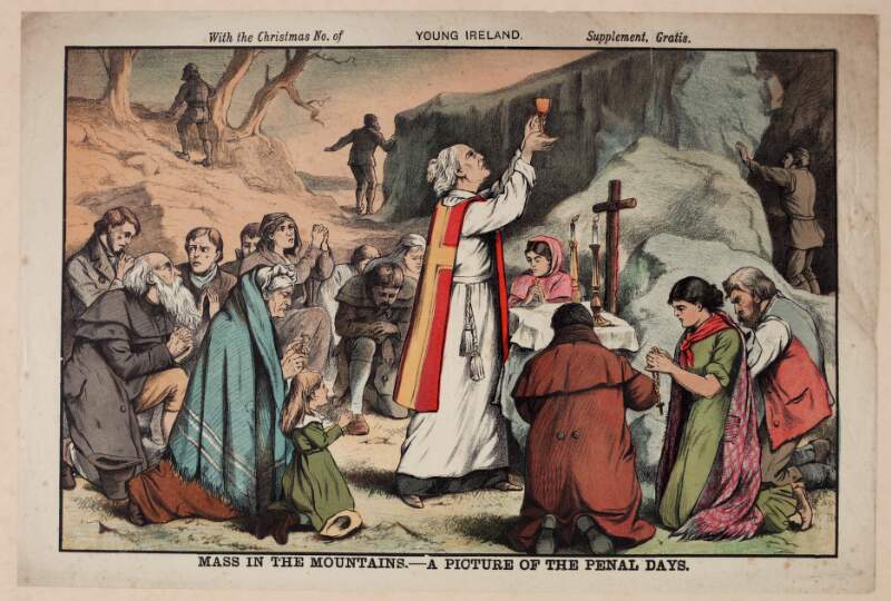 Mass in the mountains. A Picture of the Penal Days.