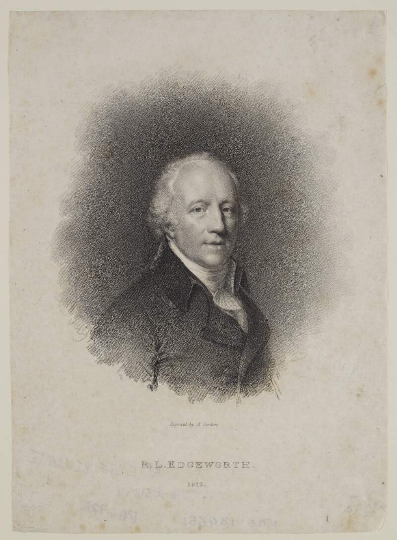 R.L. [Richard Lovell] Edgeworth. 1812.