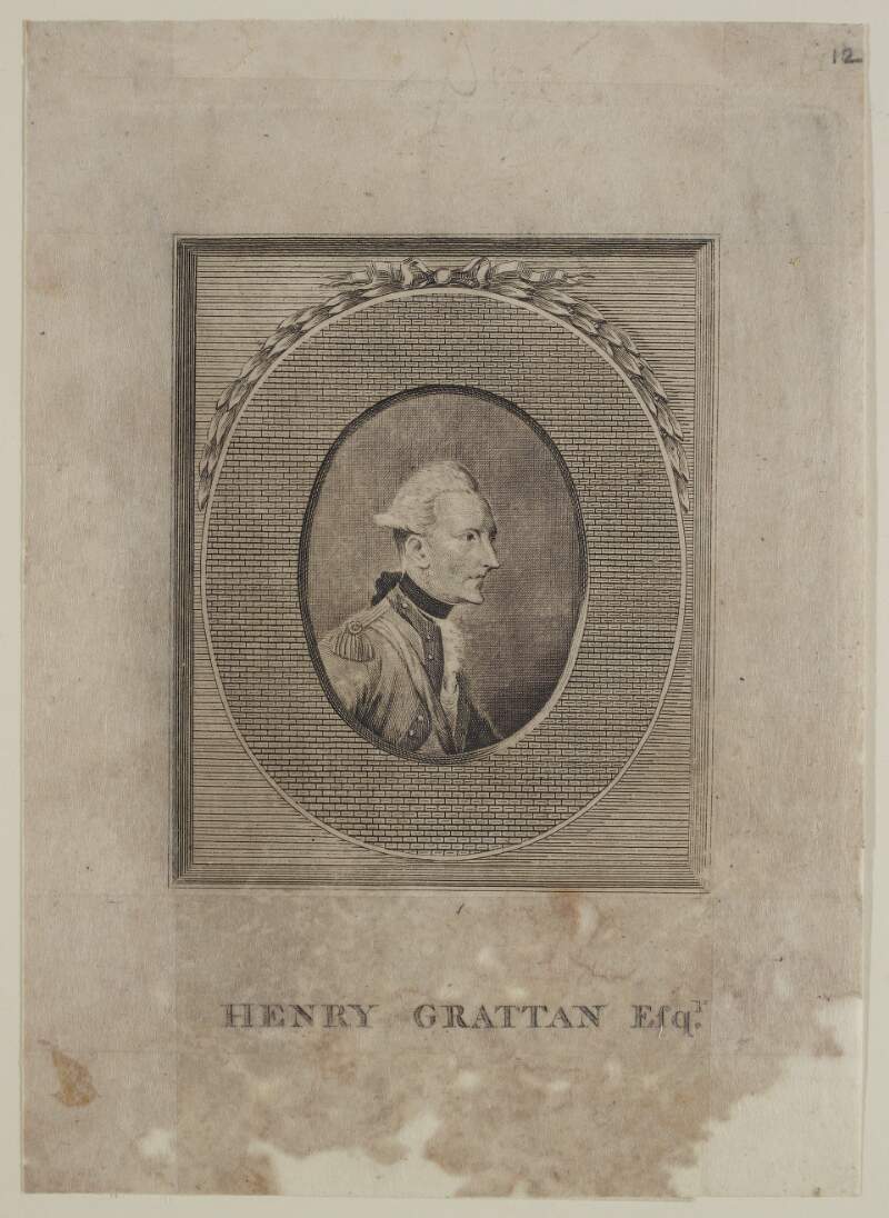Henry Grattan Esqr.