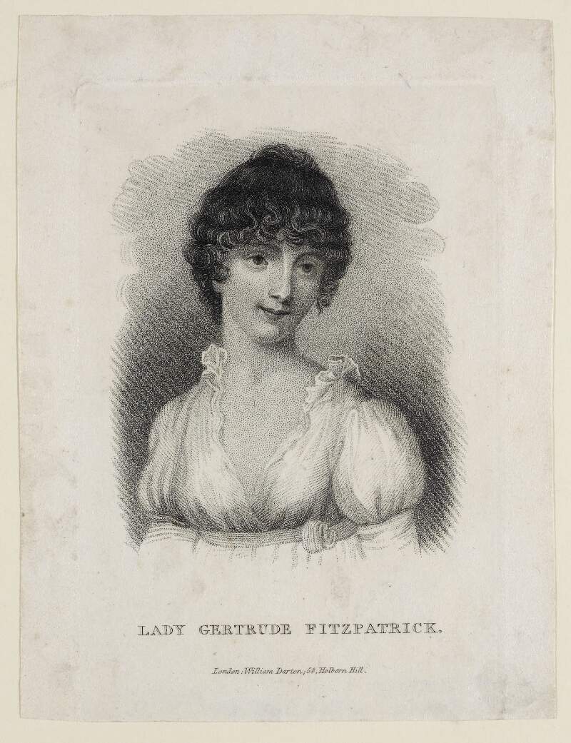 Lady Gertrude Fitzpatrick.