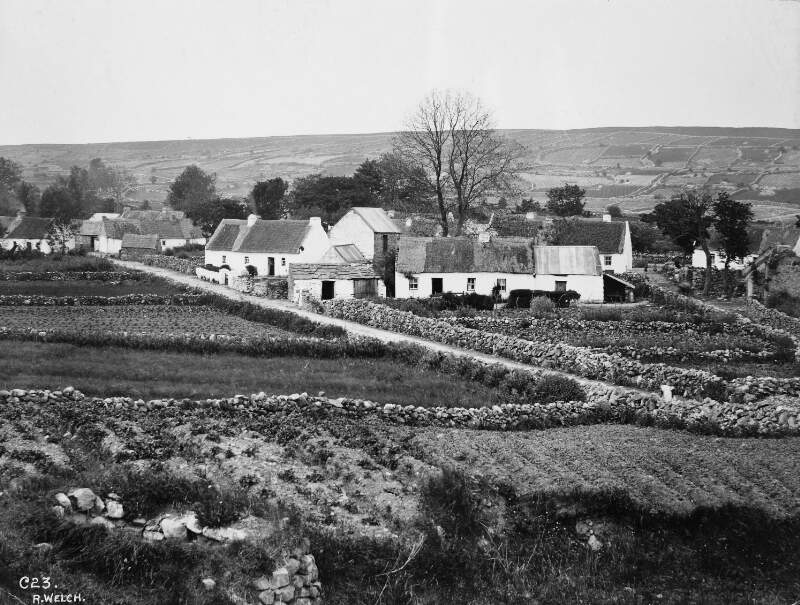 [View of Cappagh village, Castlerea district, Co. Galway]