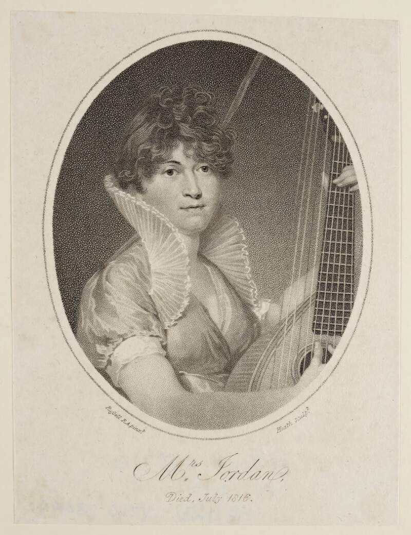 Mrs. Jordan, Died, July 1816.
