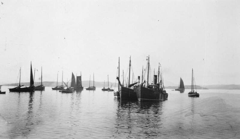 [Fishing vessels at sea]