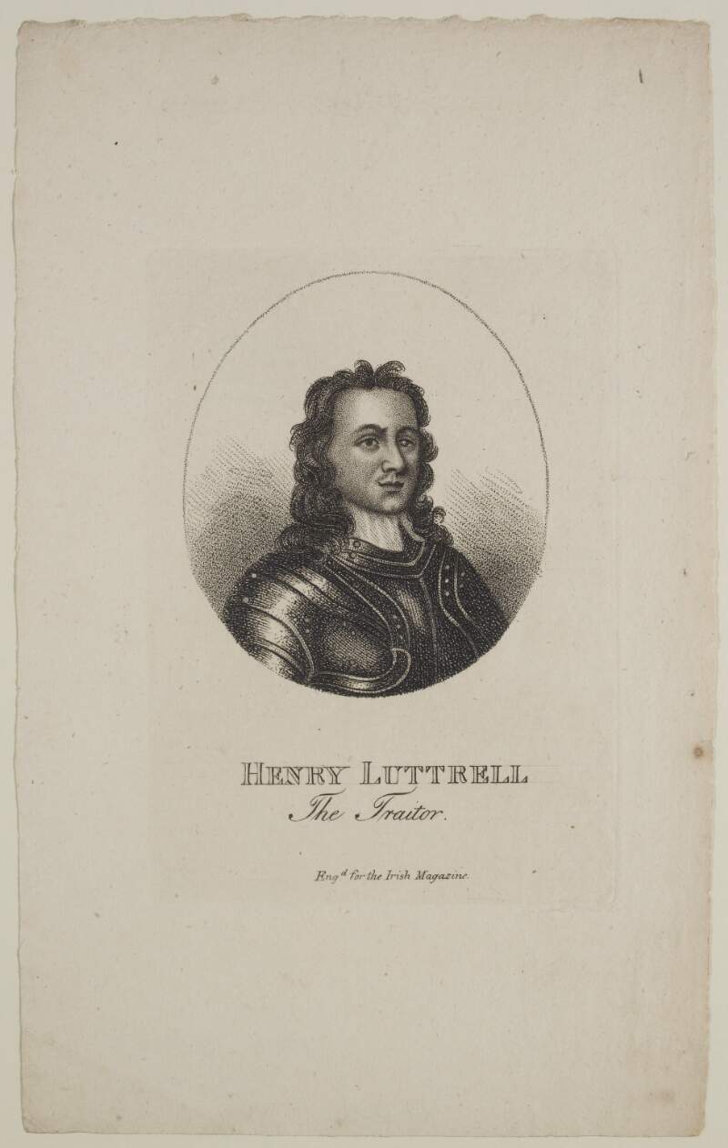 Henry Luttrell The Traitor.