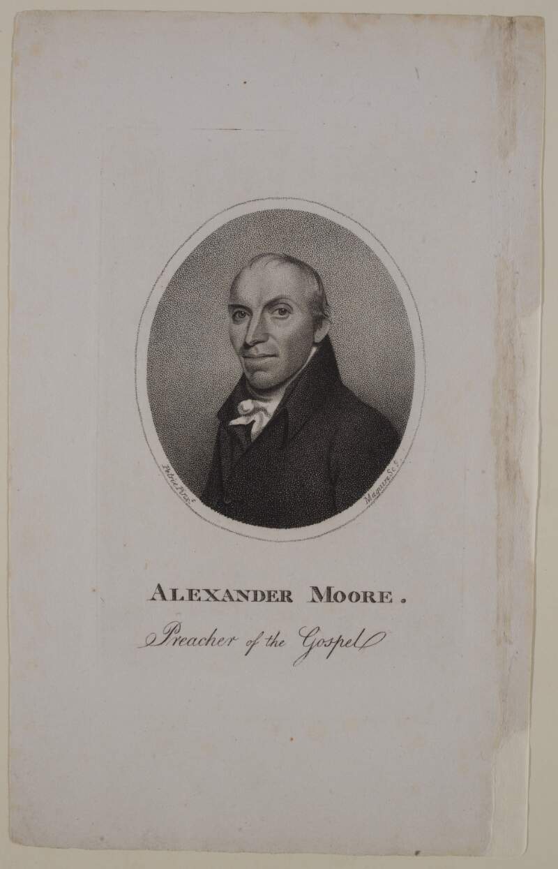 Alexander Moore. Preacher of the Gospel.