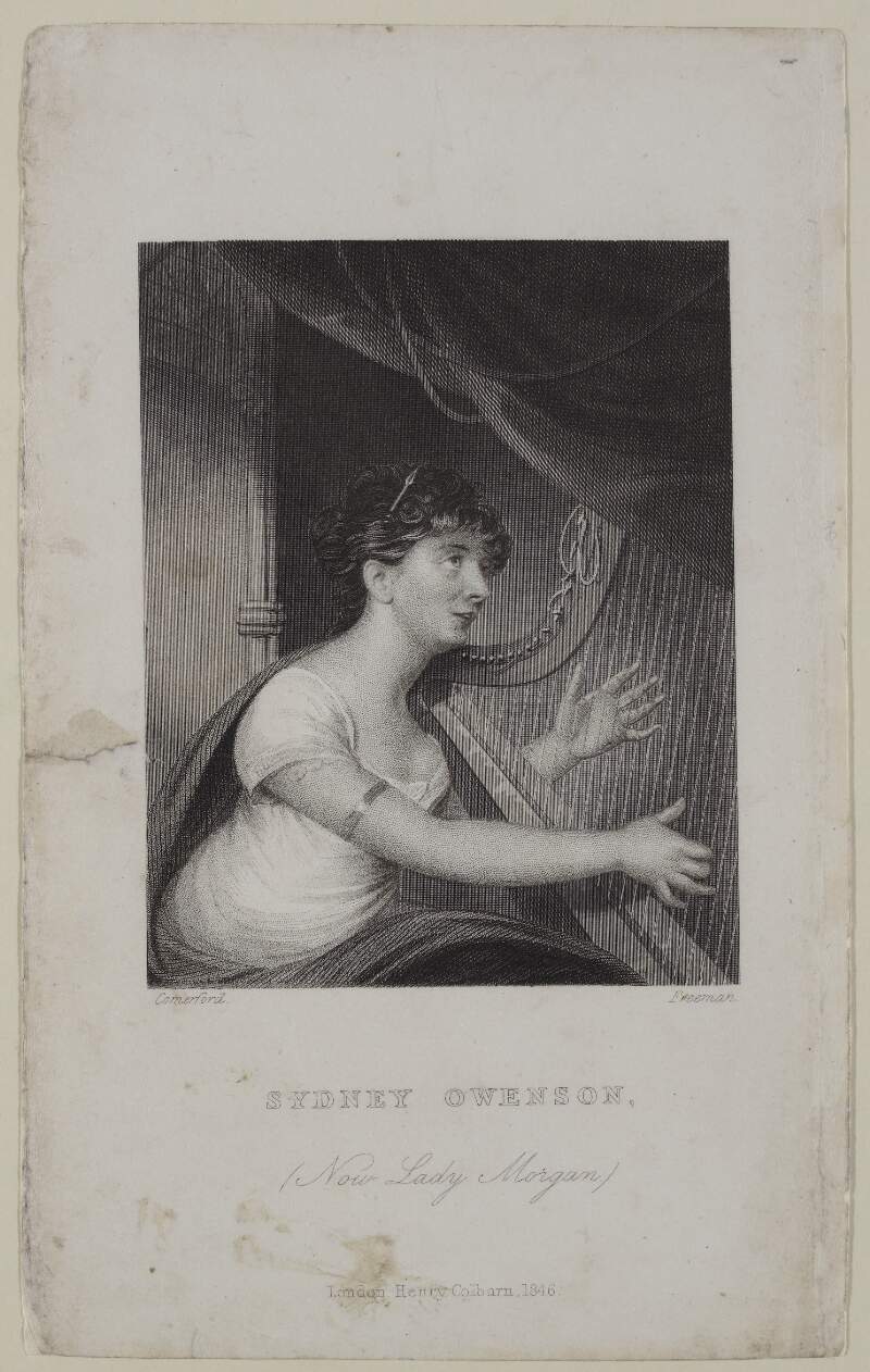 Sydney Owenson, (Now Lady Morgan).