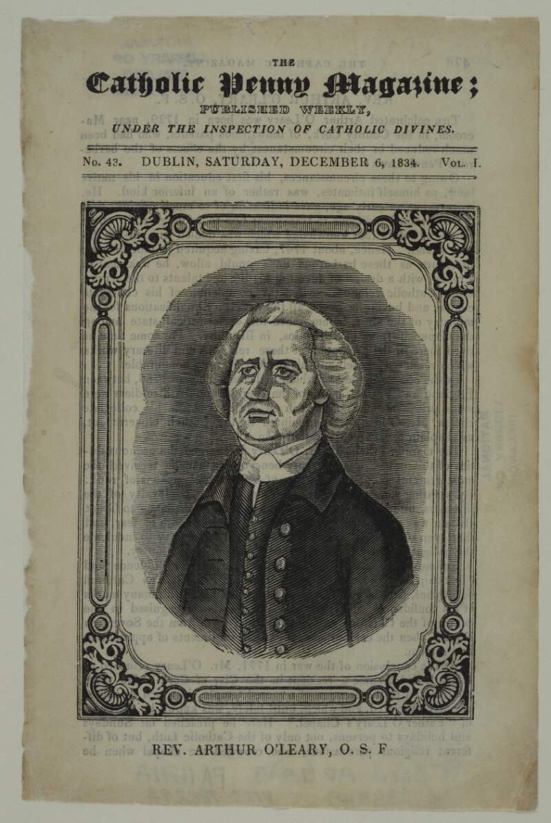 Rev. Arthur O'Leary, O.S.F.