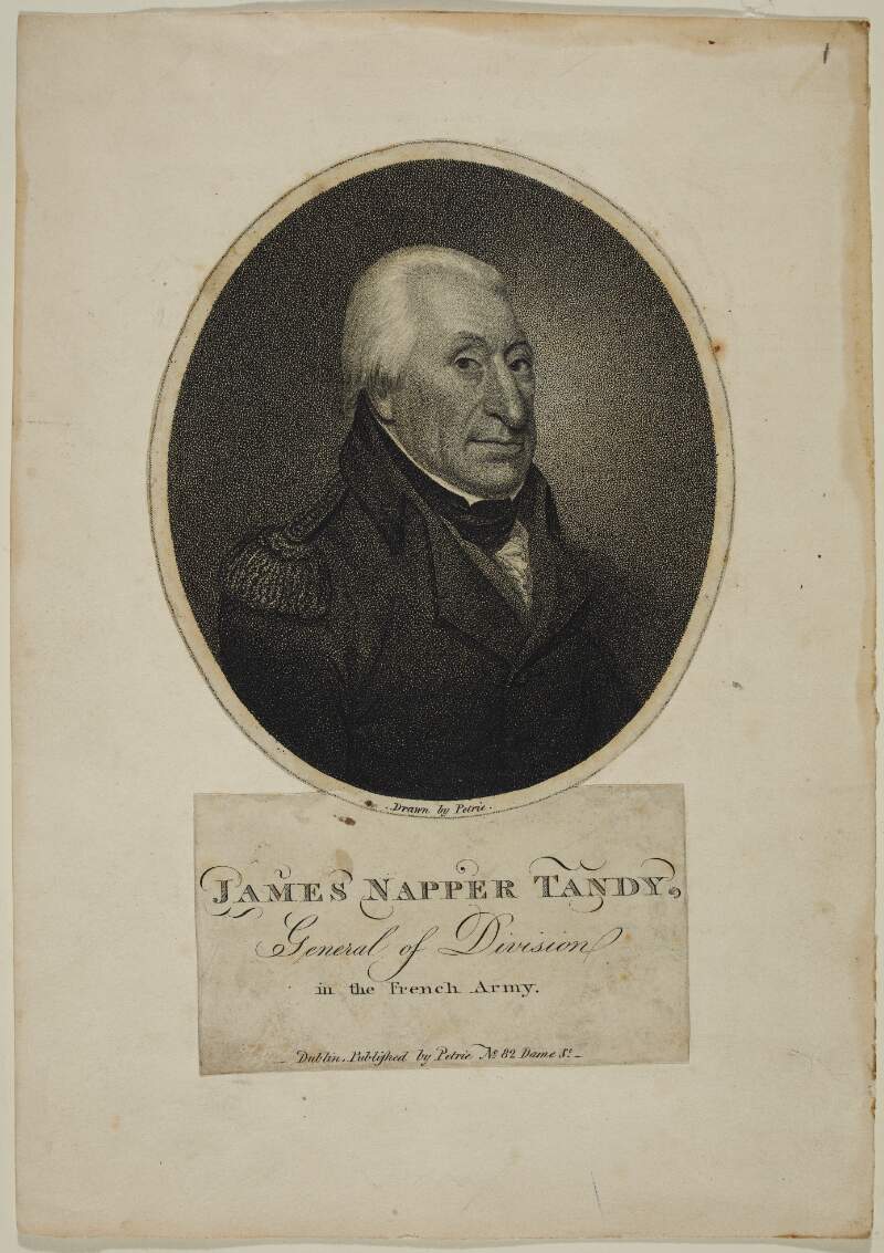 James Napper Tandy, General of Division in the French Army.