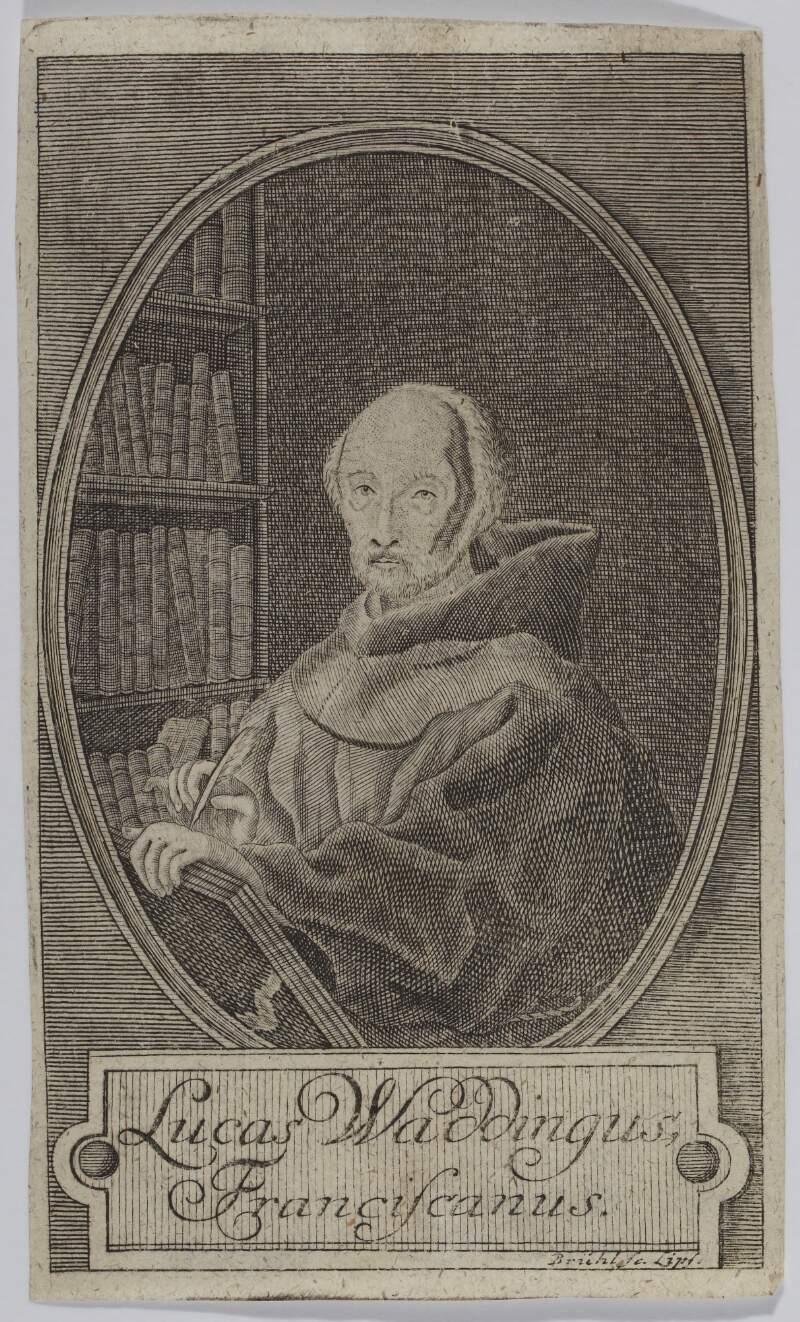 Luca Waddingus, Franciscanus.