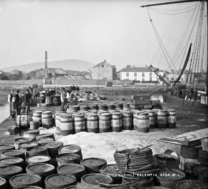 Port Magee fish curing, Valentia, Co. Kerry